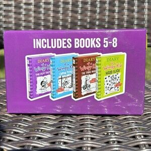 Diary of a Wimpy Kid Book Bundle BOOKS 5-8